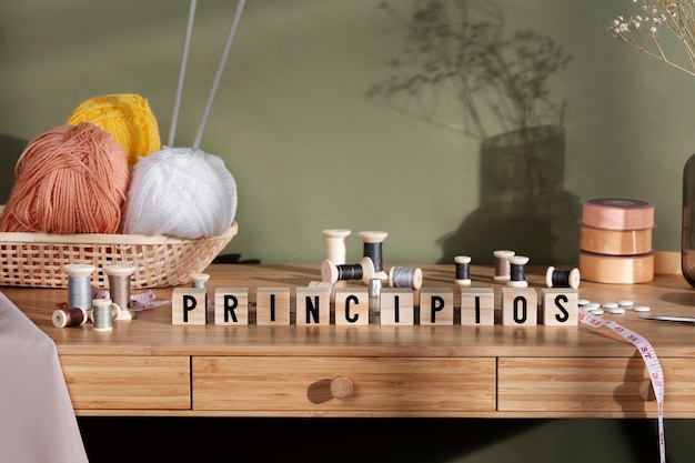 Zestawy do wyszywania obok siebie